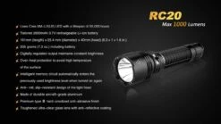 Fenix RC20 XM-L2 U2 Rechargable LED 28 Fenix RC20 XM-L2 U2 Rechargable LED -Outdoor Camping Gear RC20 15 50886.1443026306.1280.1280 07283.1495815302