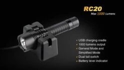 Fenix RC20 XM-L2 U2 Rechargable LED 26 Fenix RC20 XM-L2 U2 Rechargable LED -Outdoor Camping Gear RC20 3 08591.1443026297.1280.1280 01160.1495815302