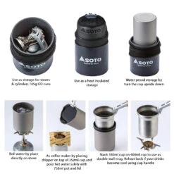 Soto ThermoStack Combo Cookset -Outdoor Camping Gear SOD 521 03