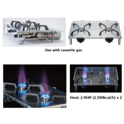 Soto Regulator 2 Burner GRID 8 Soto Regulator 2 Burner GRID -Outdoor Camping Gear ST 526 01