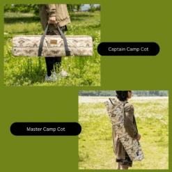 KZM Camp Cot Bed 16 KZM Camp Cot Bed -Outdoor Camping Gear Storagebag