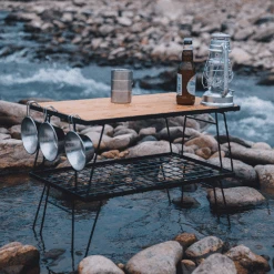 Campingmoon Multifunction Foldable Table -Outdoor Camping Gear T 233 2TP 3