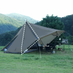 DoD Yadokari Tent -Outdoor Camping Gear T6 662 GY 4 600x600 11d18d0d b56c 4376 8a25 bb6a1915dd48