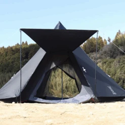 DoD Big One Pole Tent -Outdoor Camping Gear T8 200 BK 12 600x600 f60d0518 90c6 49ae ad63 c3f905077a16