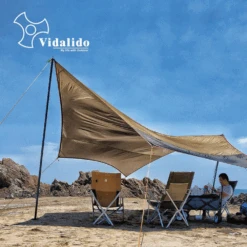 Vidalido Butterfly Tarp L - Tan -Outdoor Camping Gear TP 500 2