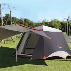 Vidalido Large Instant Cabin Tent Plus - White Coffee -Outdoor Camping Gear TT 091