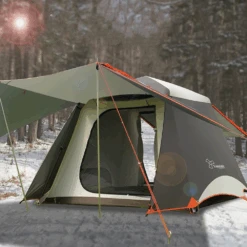 Vidalido Large Instant Cabin Tent Plus - White Coffee -Outdoor Camping Gear TT 091 9