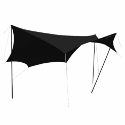 DoD Okura Tarp - Black -Outdoor Camping Gear TT8 583 BK 22 6b708aee 2ac5 461d 8963 b2d5d1297cb0