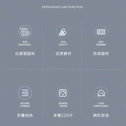 Adventurer Tanxianzhe Portable Campbed Khaki -Outdoor Camping Gear TXZ 0524 05