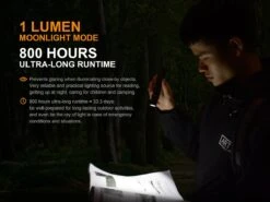 Fenix UC35 V2.0 XP-L HI V3 USB Rechargeable LED Flashlight -Outdoor Camping Gear UC35 V2 flashlight Moonlight