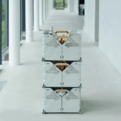 Snow Peak Stacking Shelf Container -Outdoor Camping Gear UG 055G 03