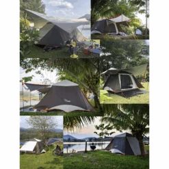 Vidalido Auto Tent - Coffee 12 Vidalido Auto Tent - Coffee -Outdoor Camping Gear VIDALIDOAUTOTENCOFFEE 06