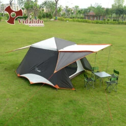 Vidalido Auto Tent - Coffee 13 Vidalido Auto Tent - Coffee -Outdoor Camping Gear VIDALIDOAUTOTENCOFFEE 07