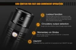 Fenix FD45 Ledflashlight 900 Lumen Black -Outdoor Camping Gear fenix fd45 focus flashlight operation