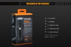 Fenix FD45 Ledflashlight 900 Lumen Black -Outdoor Camping Gear fenix fd45 focus flashlight package