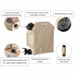 DoD Jiminy Water Tank Solo 4.5L 35 DoD Jiminy Water Tank Solo 4.5L -Outdoor Camping Gear jiminy