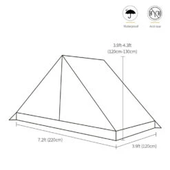OneTigris Tangram UL Double Tent 11 OneTigris Tangram UL Double Tent -Outdoor Camping Gear tg swt01 cb 2