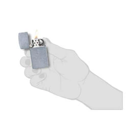 Zippo 1607 Slim® Street Chrome™ - Refillable Windproof Lighter -Outdoor Camping Gear zippo 1607 4