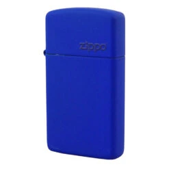 Zippo 1630ZL Slim Royal Blue Matte With Zippo Logo - Refillable Windproof Lighter -Outdoor Camping Gear zippo 1630 5