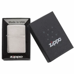 Zippo 200 Classic Brushed Chrome - Refillable Windproof Lighter -Outdoor Camping Gear zippo 200 4