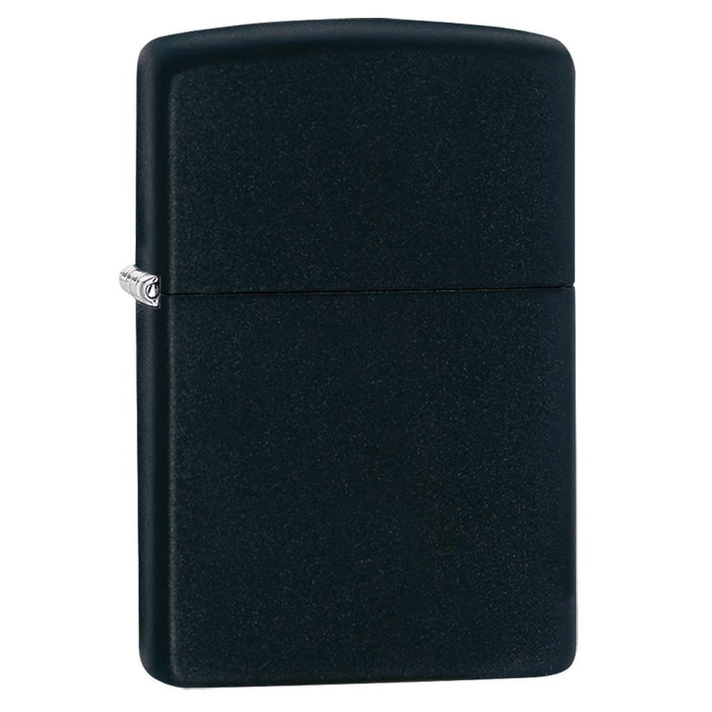 Zippo 218 Classic Matte Black - Refillable Windproof Lighter 5 Zippo 218 Classic Matte Black - Refillable Windproof Lighter - Image 3