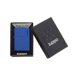 Zippo Royal 229ZL Blue Matte With Zippo Logo - Refillable Windproof Lighter 10 Zippo Royal 229ZL Blue Matte With Zippo Logo - Refillable Windproof Lighter -Outdoor Camping Gear zippo 229zl 4