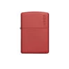 Zippo 233ZL Red Matte With Zippo Logo - Refillable Windproof Lighter 2 Zippo 233ZL Red Matte With Zippo Logo - Refillable Windproof Lighter -Outdoor Camping Gear zippo 233zl