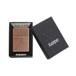 Zippo 301FB Antique Copper - Refillable Windproof Lighter 9 Zippo 301FB Antique Copper - Refillable Windproof Lighter -Outdoor Camping Gear zippo 301 4
