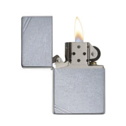 Zippo 267 Street Chrome™ Vintage With Slashes - Refillable Windproof Lighter -Outdoor Camping Gear zippo eric 4