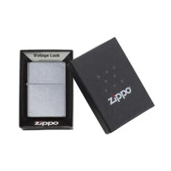 Zippo 267 Street Chrome™ Vintage With Slashes - Refillable Windproof Lighter -Outdoor Camping Gear zippo eric 5